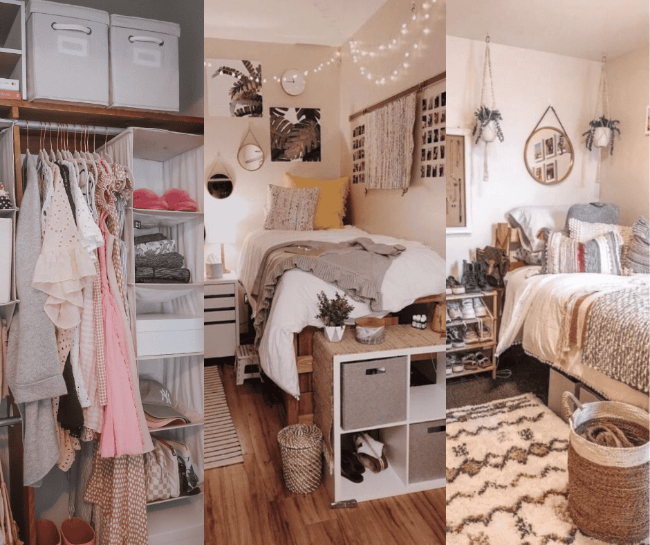 19 Genius Dorm Room Storage Ideas Perfect For Small Spaces